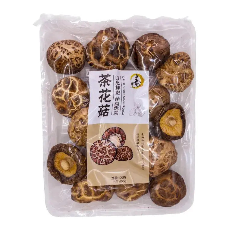 Xinshou Torkade Shiitakesvampar 100g