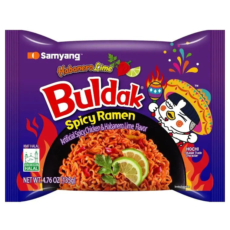 Samyang Buldak Habanero Lime 135g
