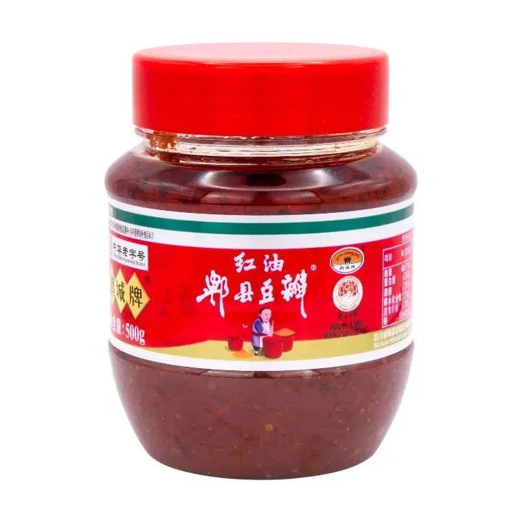 Juan Cheng Bondbönsås med chili 500g