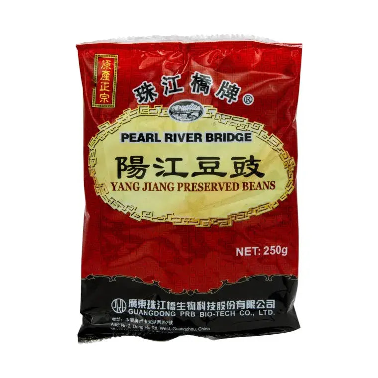 Pearl River Bridge Fermenterade svarta bönor 250g