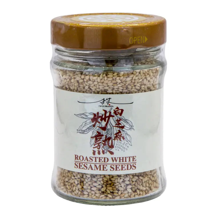 Twin Dragon Rostade vita sesamfrön 100g
