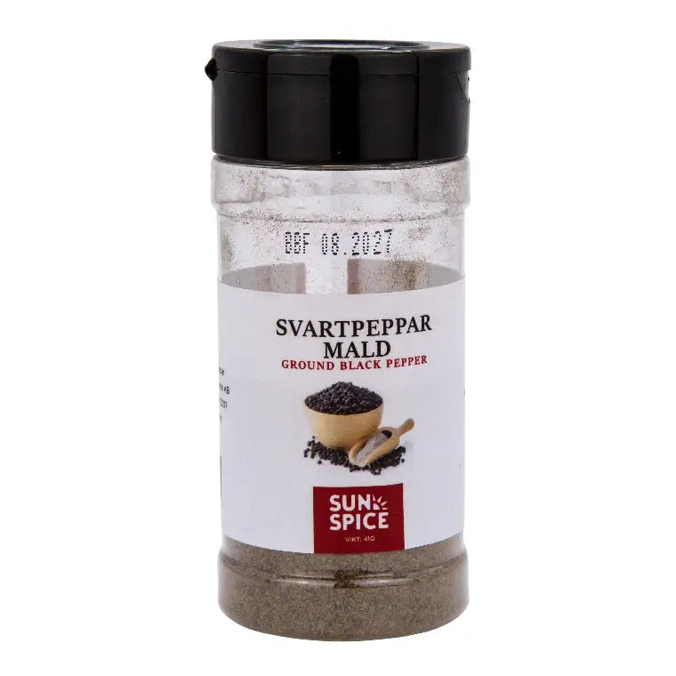 Sun Spice Svartpeppar Malen 41g