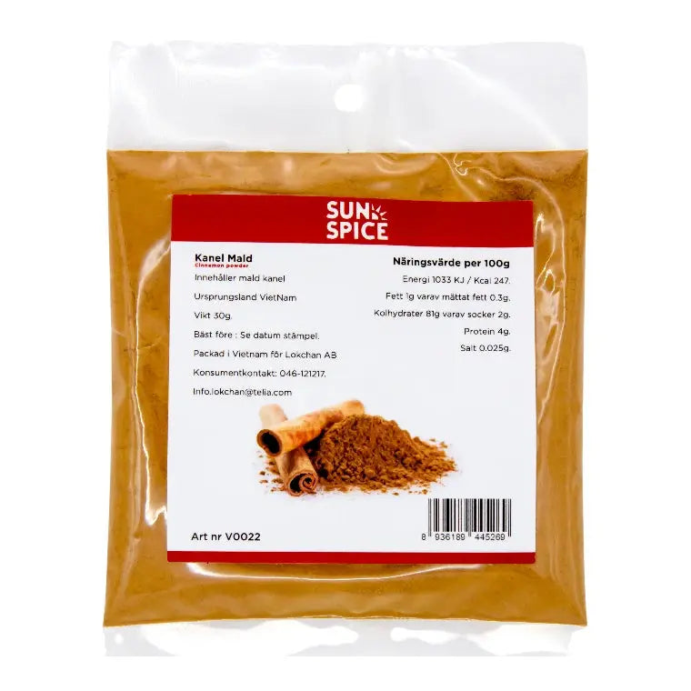 Sun Spice Mald Kanel 30g