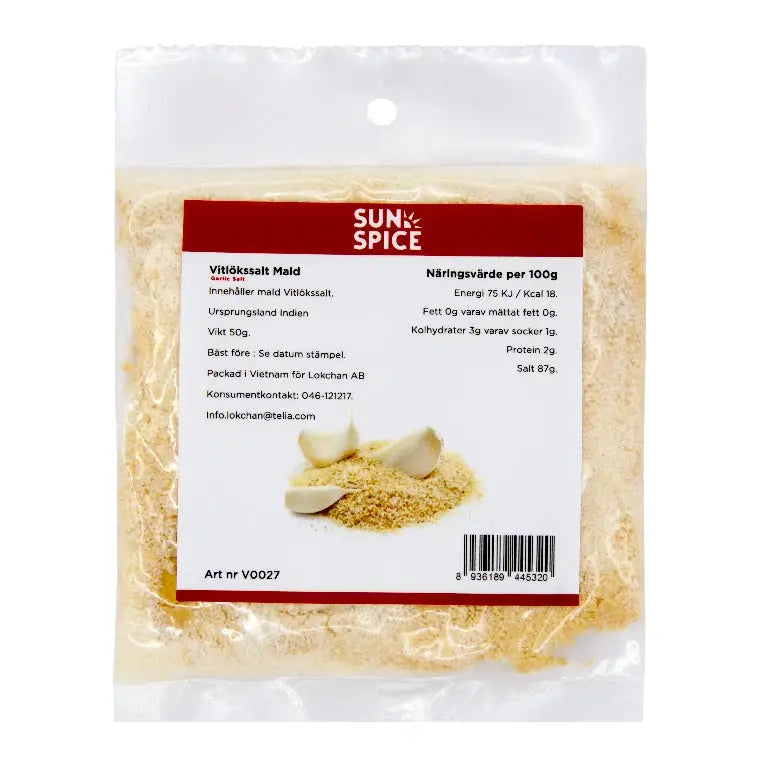 Sun Spice Vitlökssalt 50g