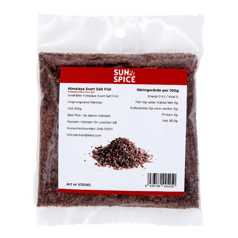 Sun Spice Svart Himalayasalt 100g