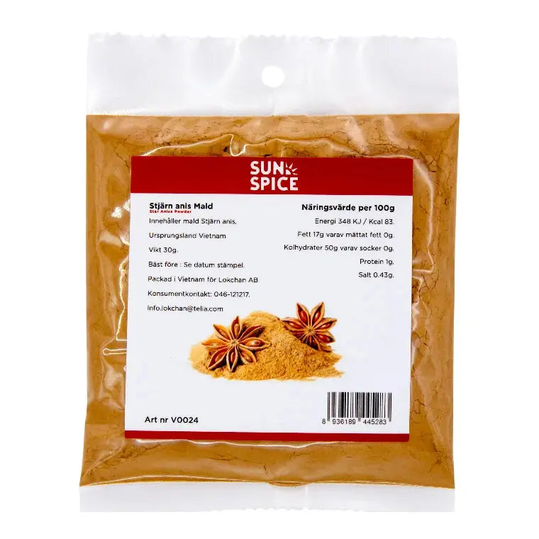 Sun Spice Mald Stjärnanis 30g
