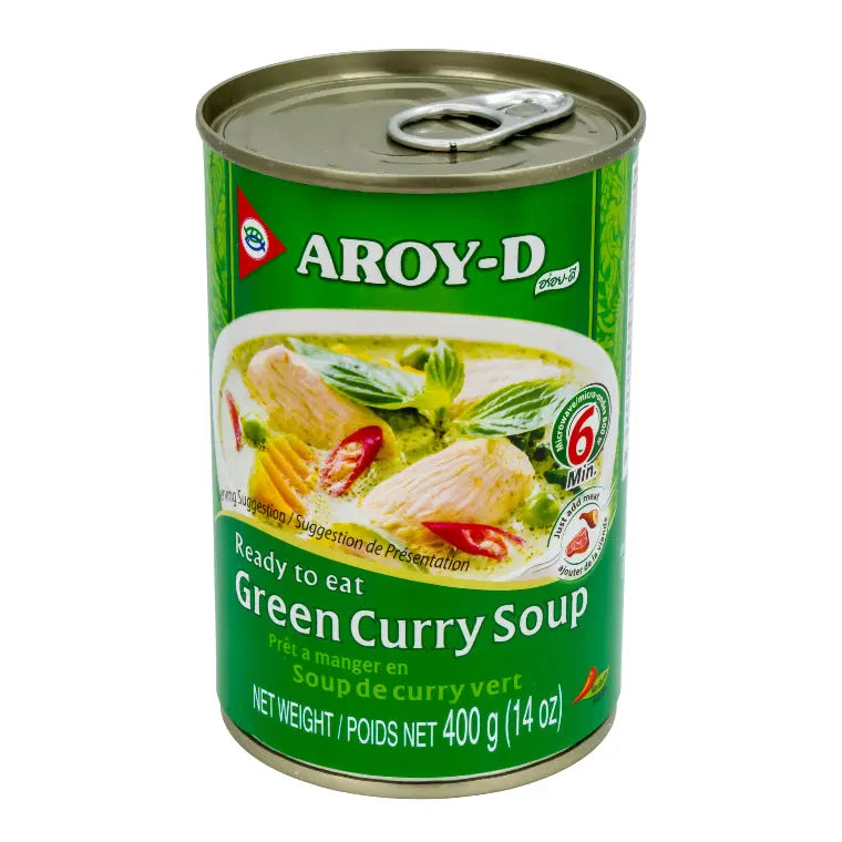 Aroy-D Grön currysoppa 400g