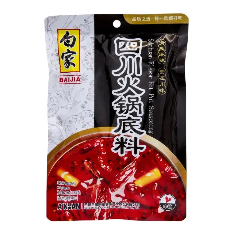 Baijia Hot pot-kryddmix 200g