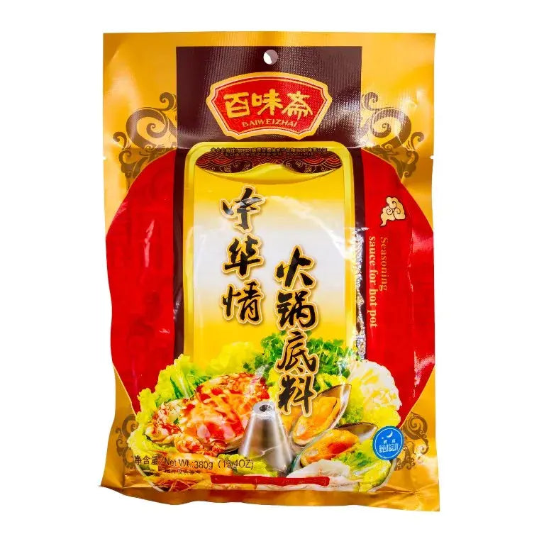 Baiweizhai Kryddbas för hot pot 380g
