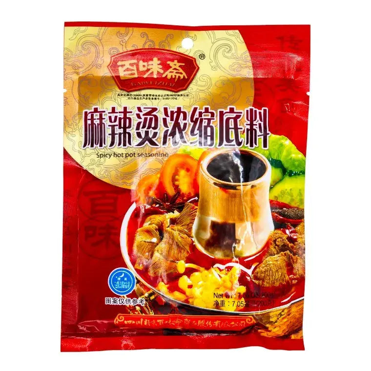 Baiweizhai Kryddbas för stark Sichuan hot pot 200g