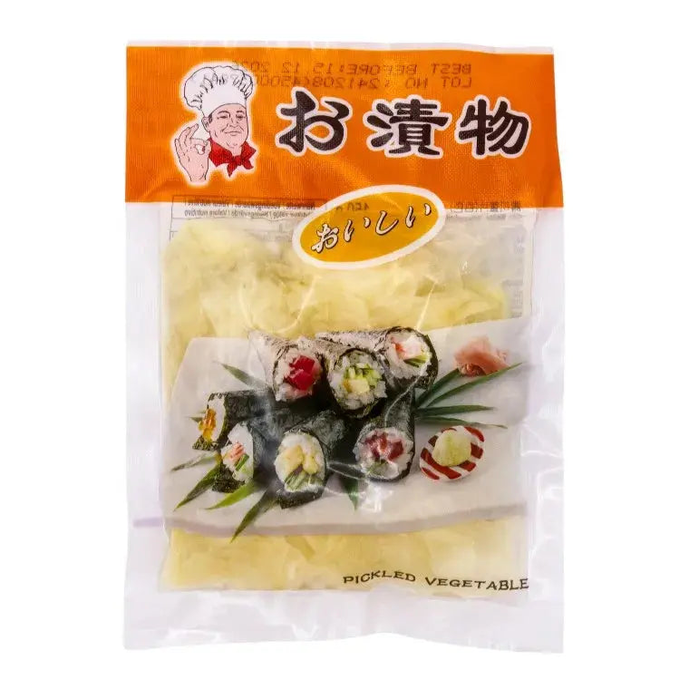 Lv Zheng Food Inlagda ingefärsskivor 150g