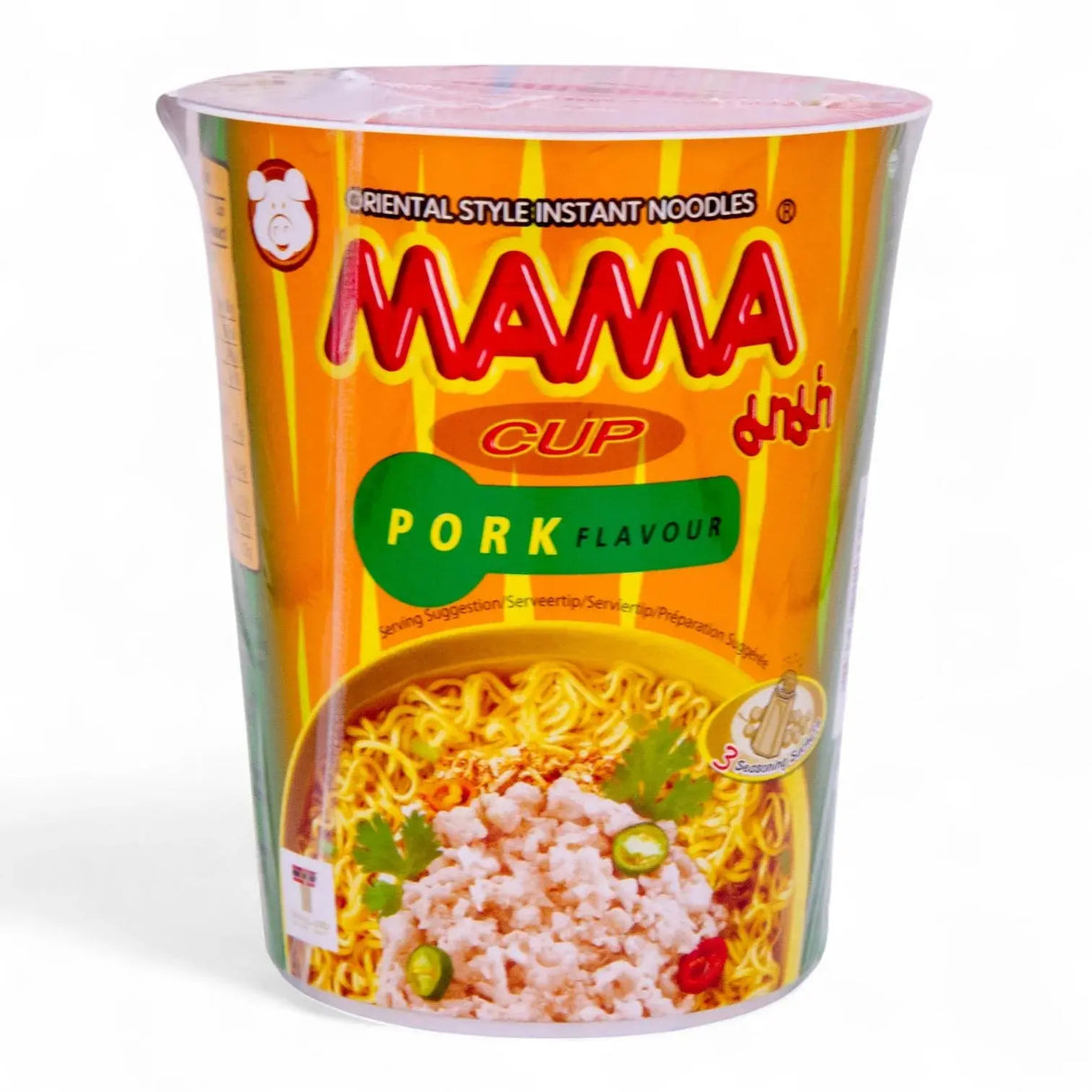 Mama Snabbnudlar Fläsksmak Kopp 70g