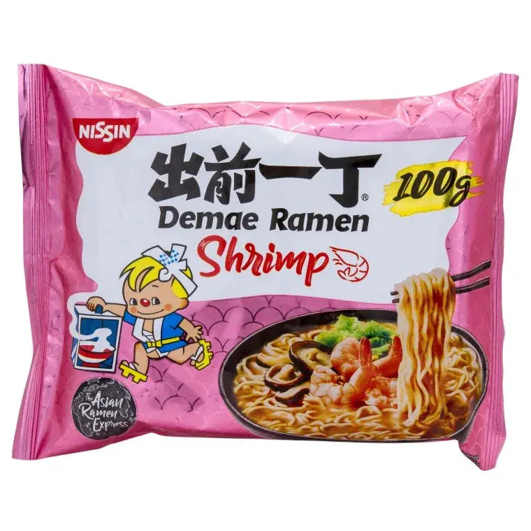 Nissin Demae Ramen räksmak 100g