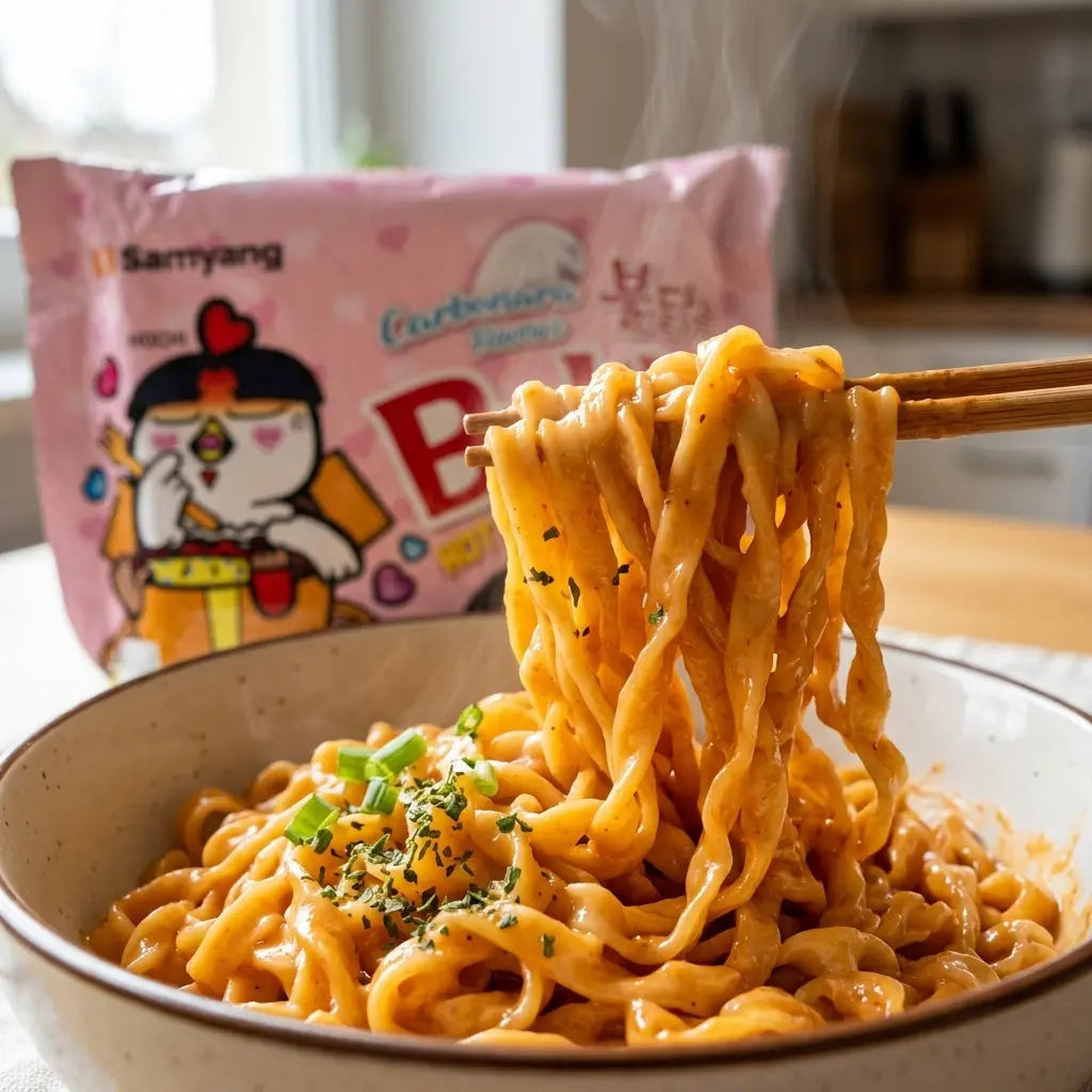 Buldak Carbonara