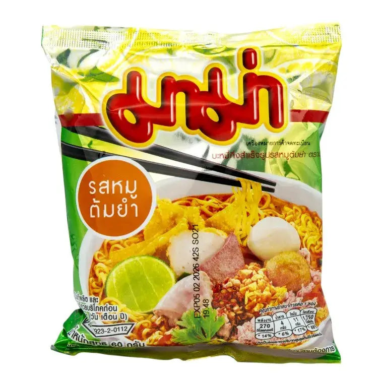 Mama Snabbnudlar Fläsk Tom Yum 60g
