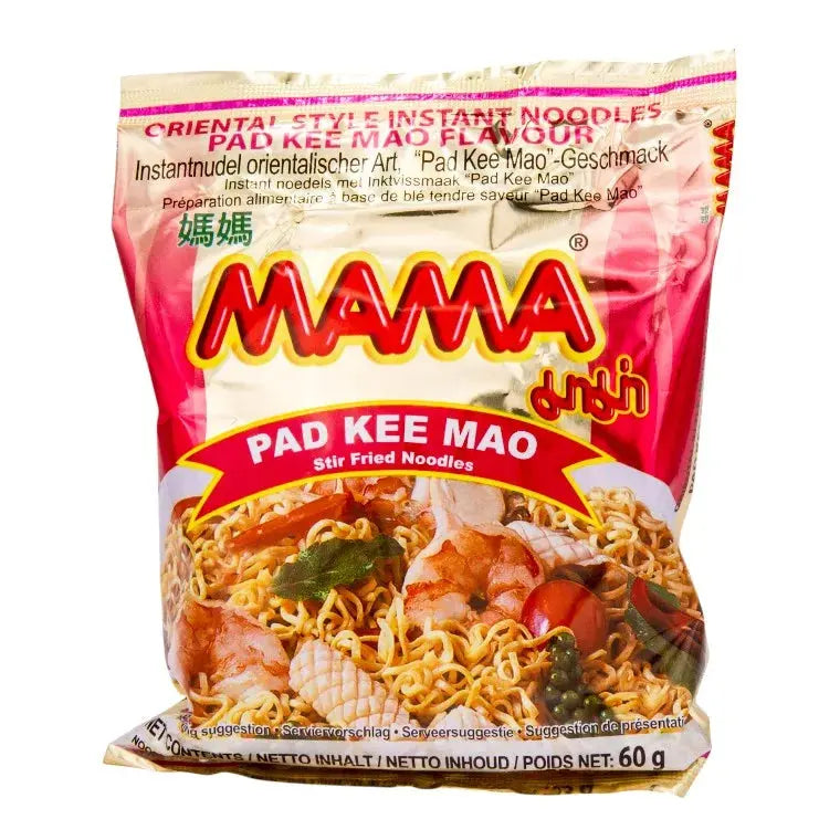 Mama Snabbnudlar Pad Kee Mao 60g