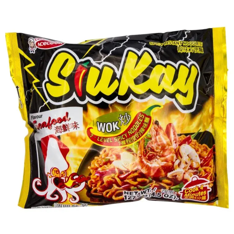 Acecook Snabbnudlar Skaldjur Stark 127g