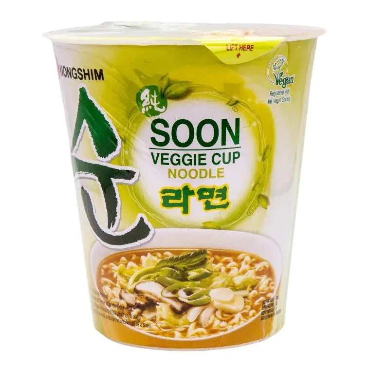 Nongshim Soon Veggie Ramyun Kopp 67g