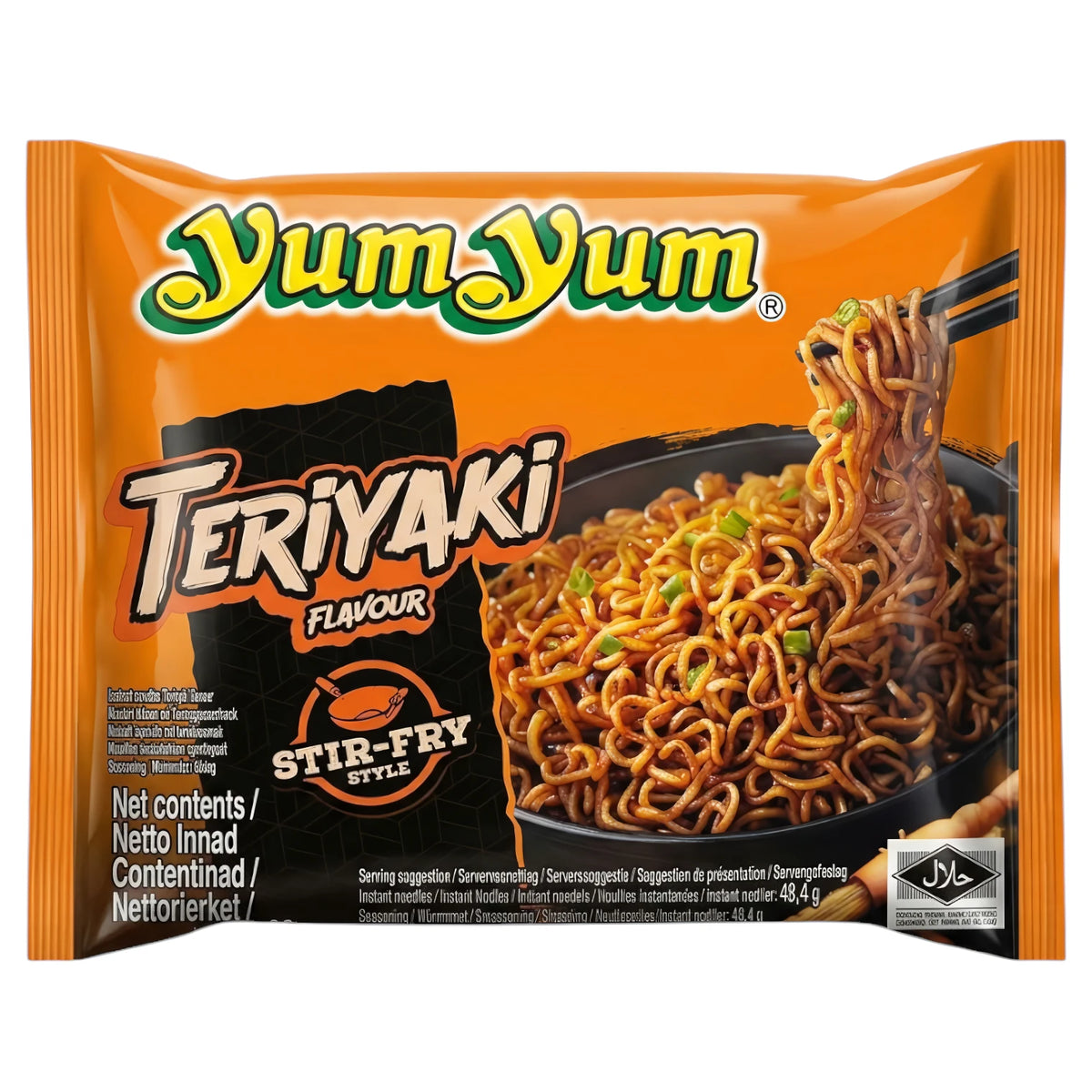 Wokade nudlar Teriyakismak
