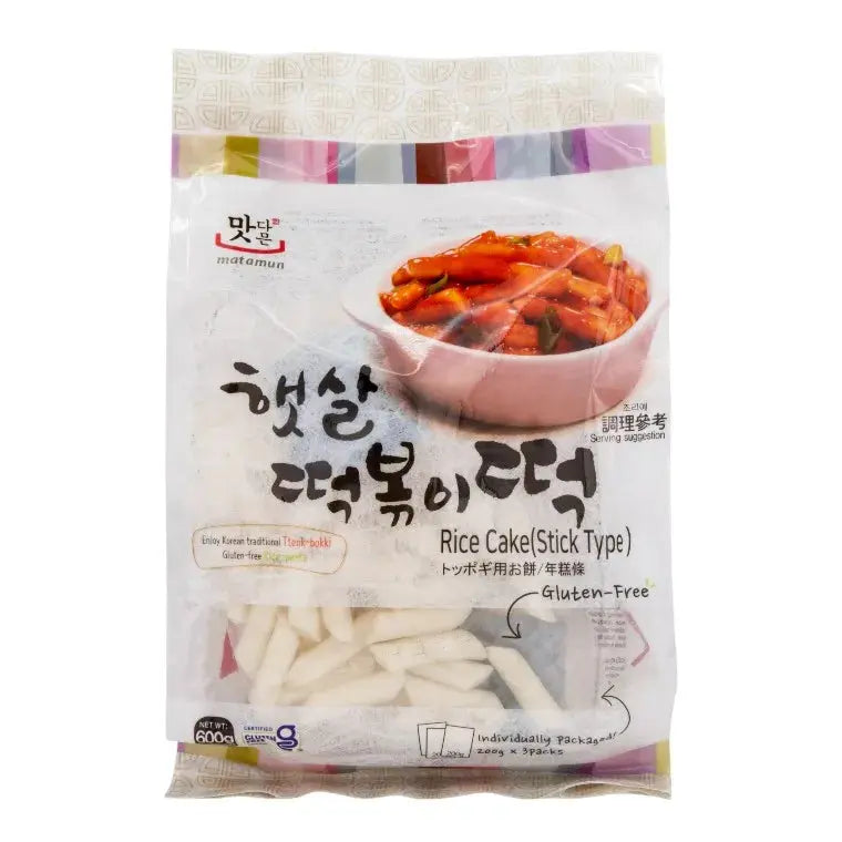 Matamun Tteokbokki risstavar 600g