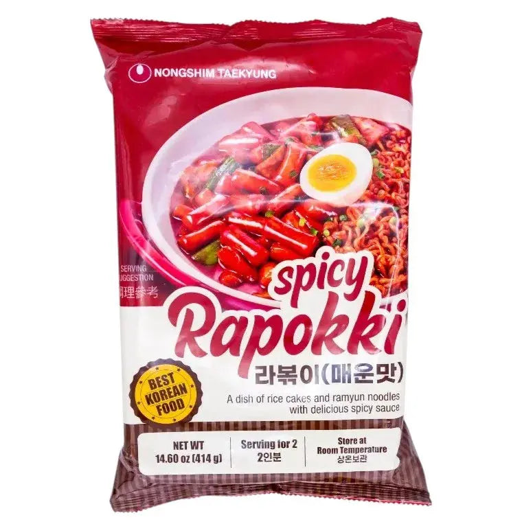 Nongshim Topokki med ramyun stark sås 414g