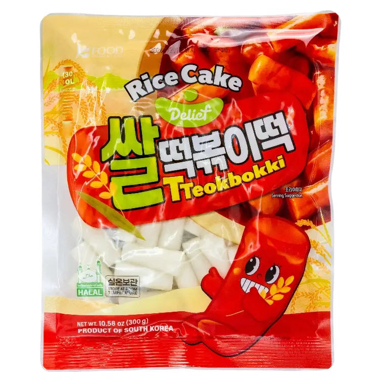 Delief Tteokbokki Koreanska Riskakor 300g
