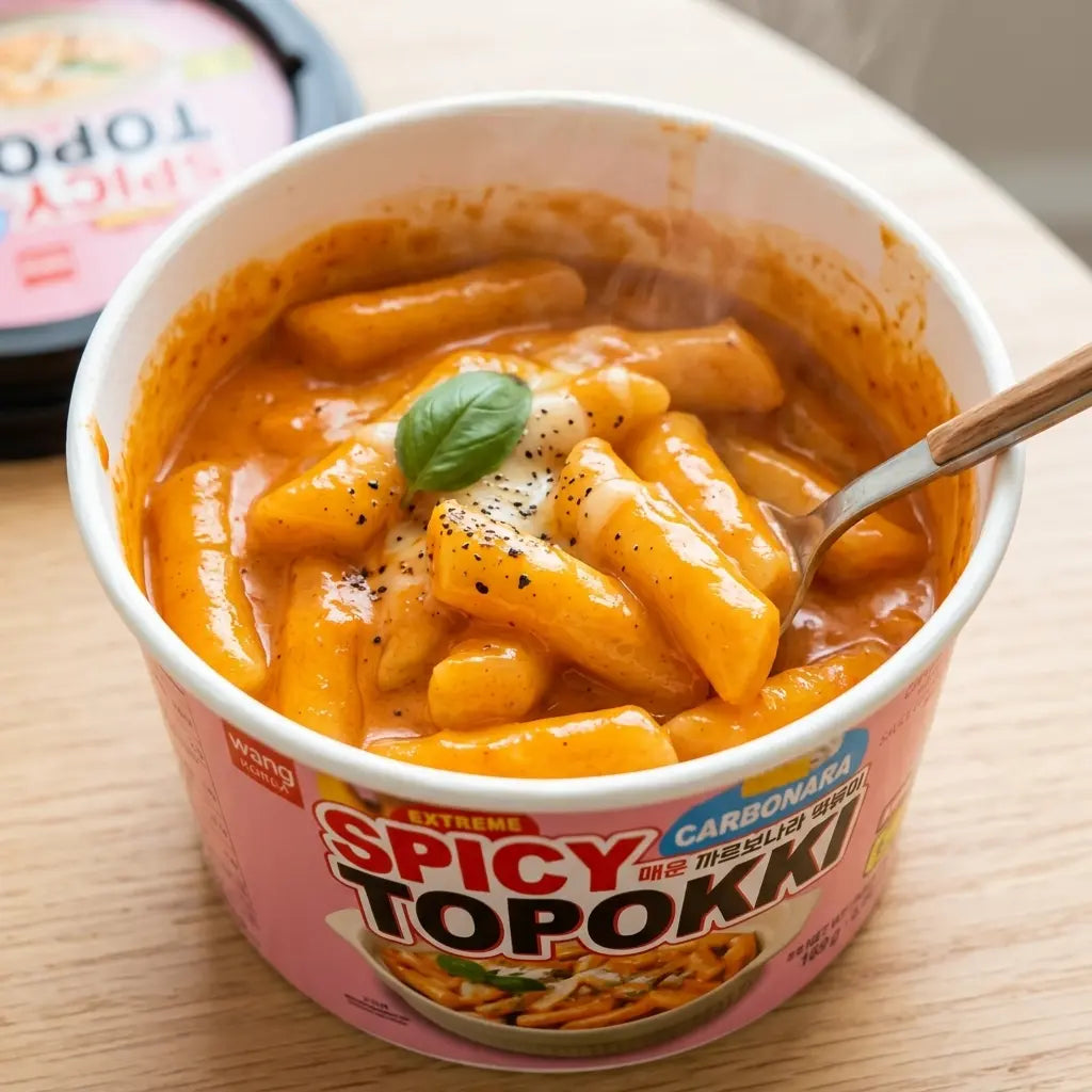 Topokki Carbonara Extra stark