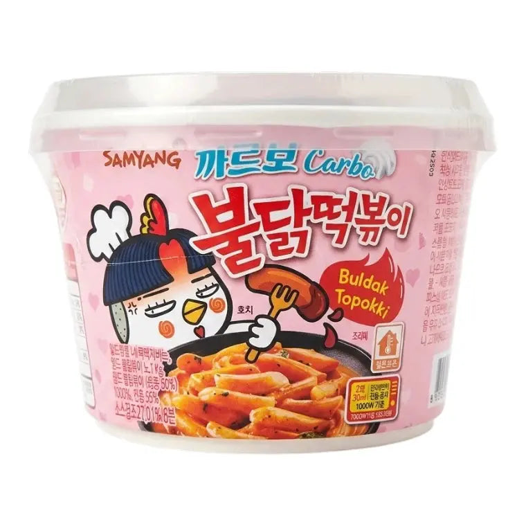 Buldak Topokki Carbonara Samyang