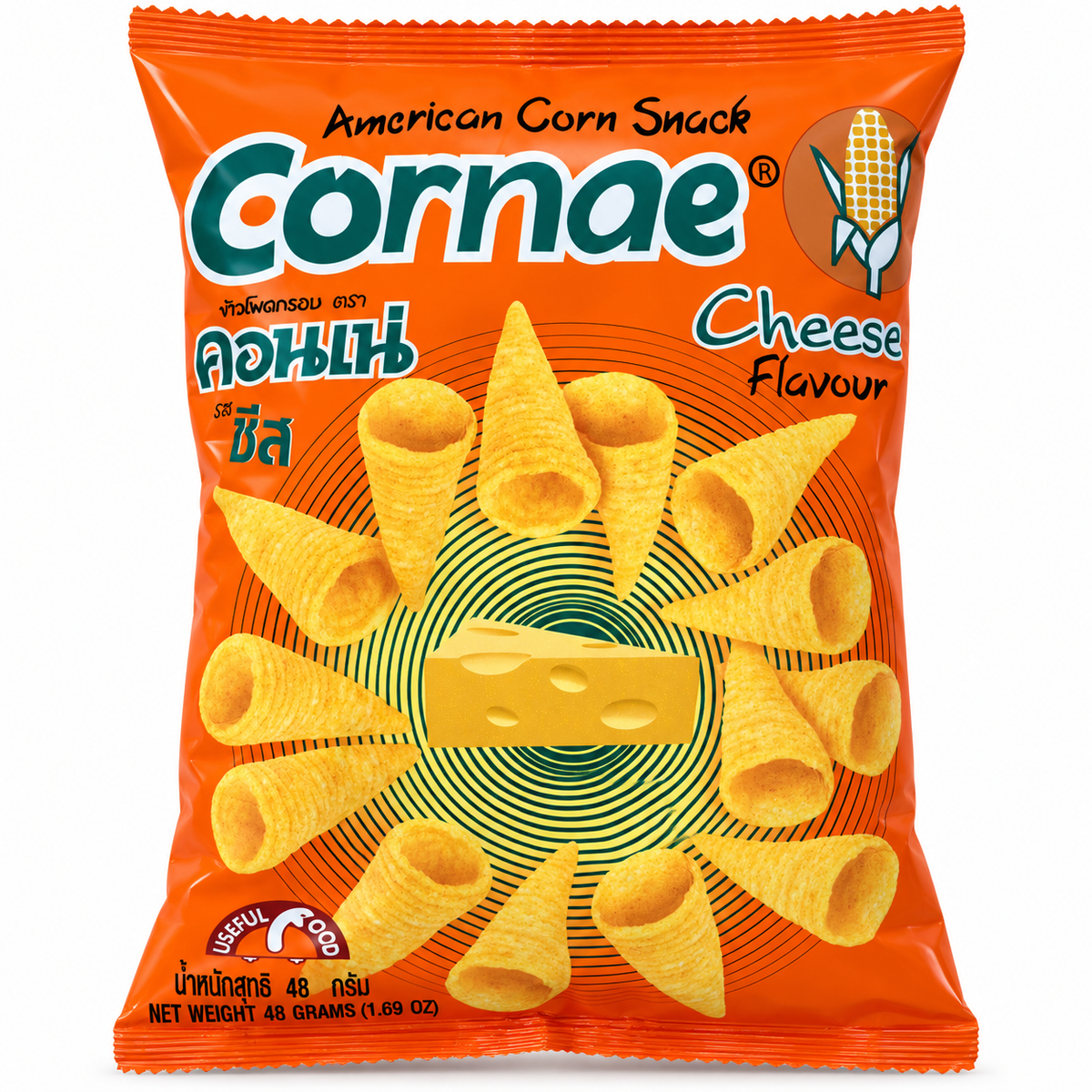 Cornae Majssnack Ostsmak