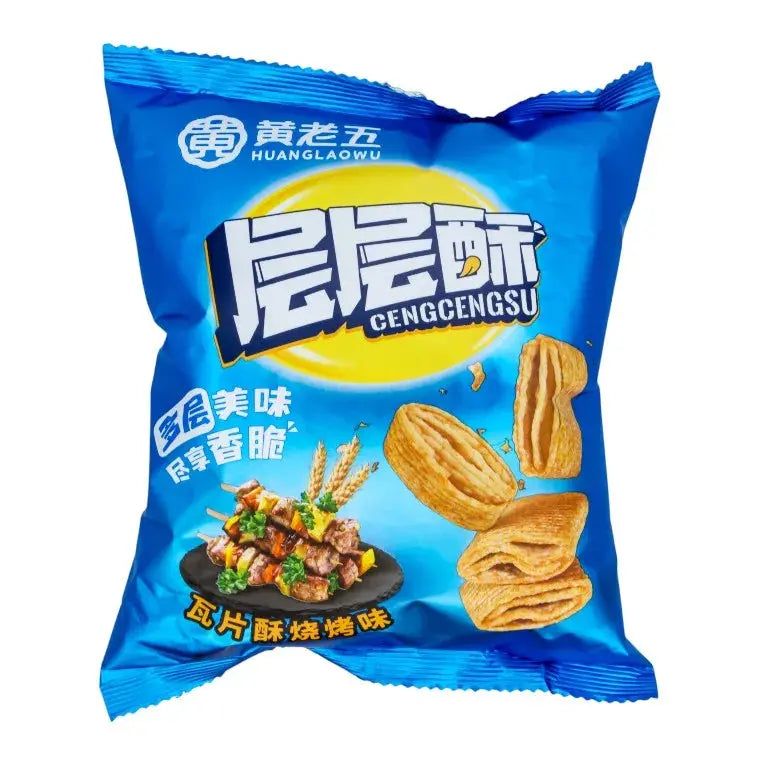 Huang Lao Wo Vetekex med BBQ-smak 60g