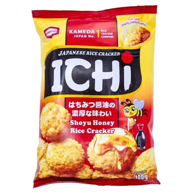 Ichi Riskex shoyu med honung 100g