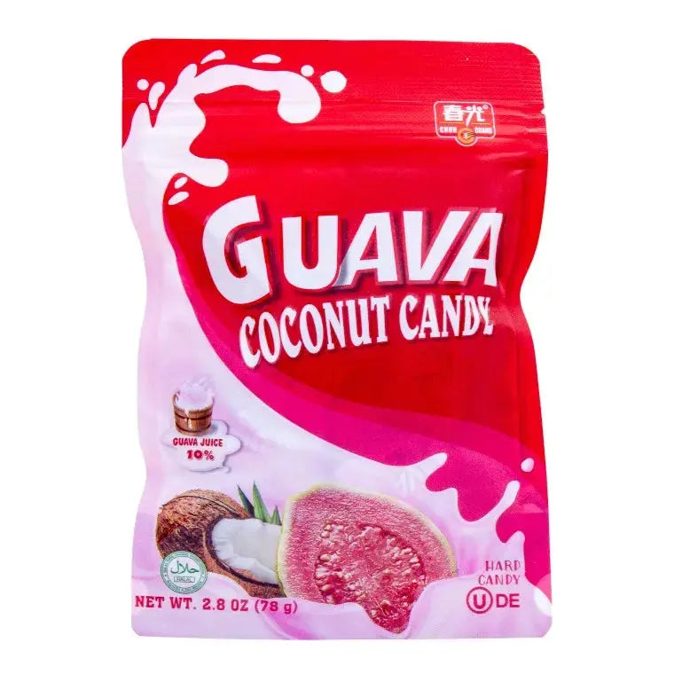 Chun Guang Guava- och kokosgodis 78g