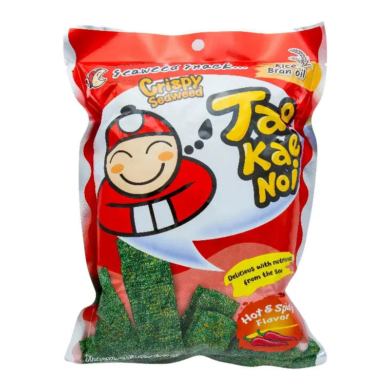 Tao Kae Noi Krispigt Sjögräs Het & Kryddig 32g