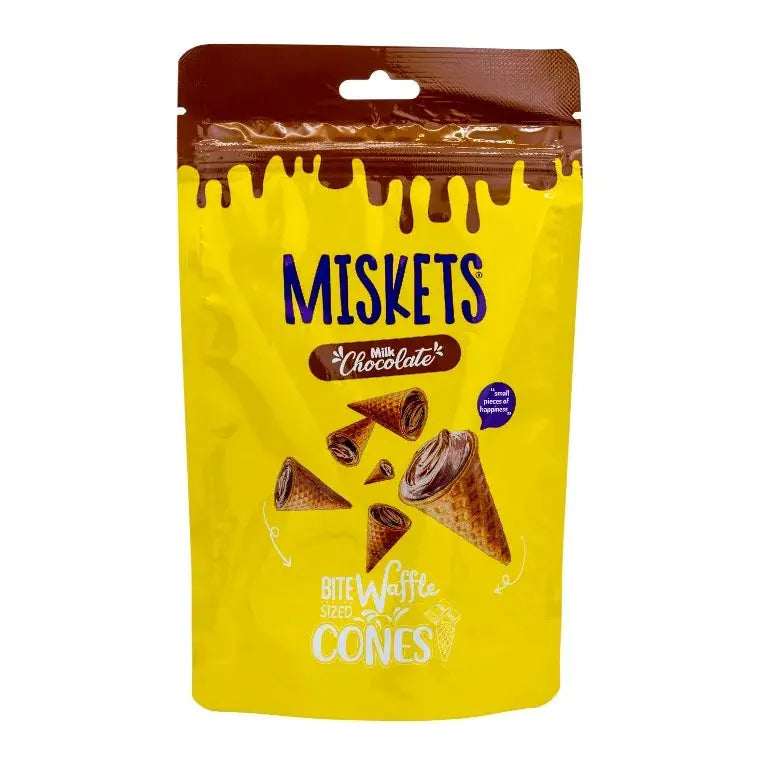Pakel Våffelstrutar med Mjölkchoklad 70g