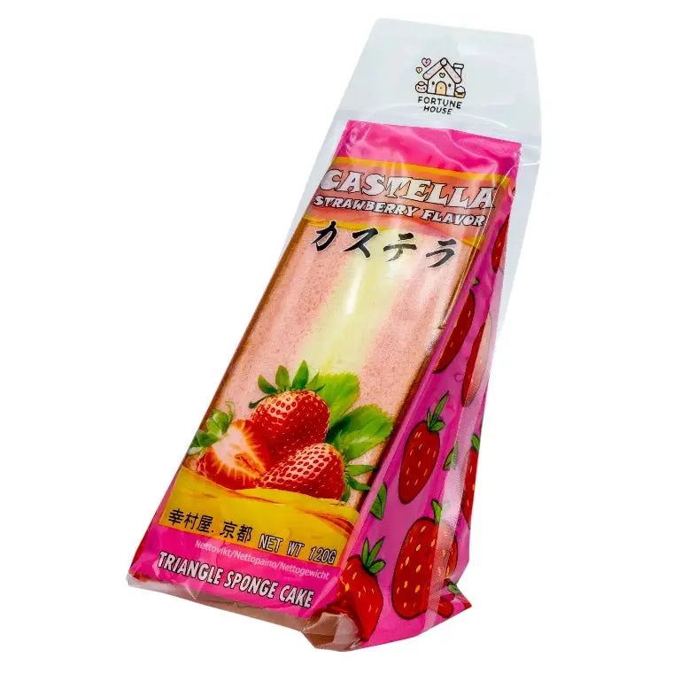 Fortune House Castella med jordgubbsmak 120g