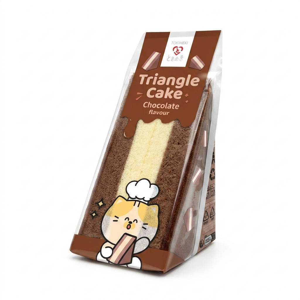 Castella med chokladsmak