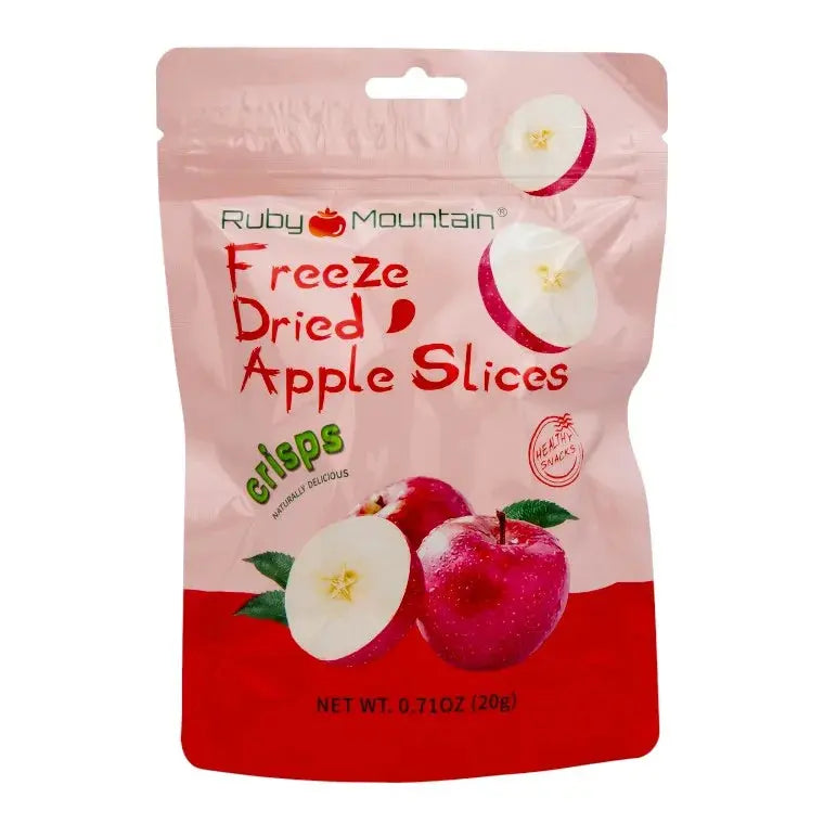 Ruby Mountain Frystorkade äppelskivor 20g