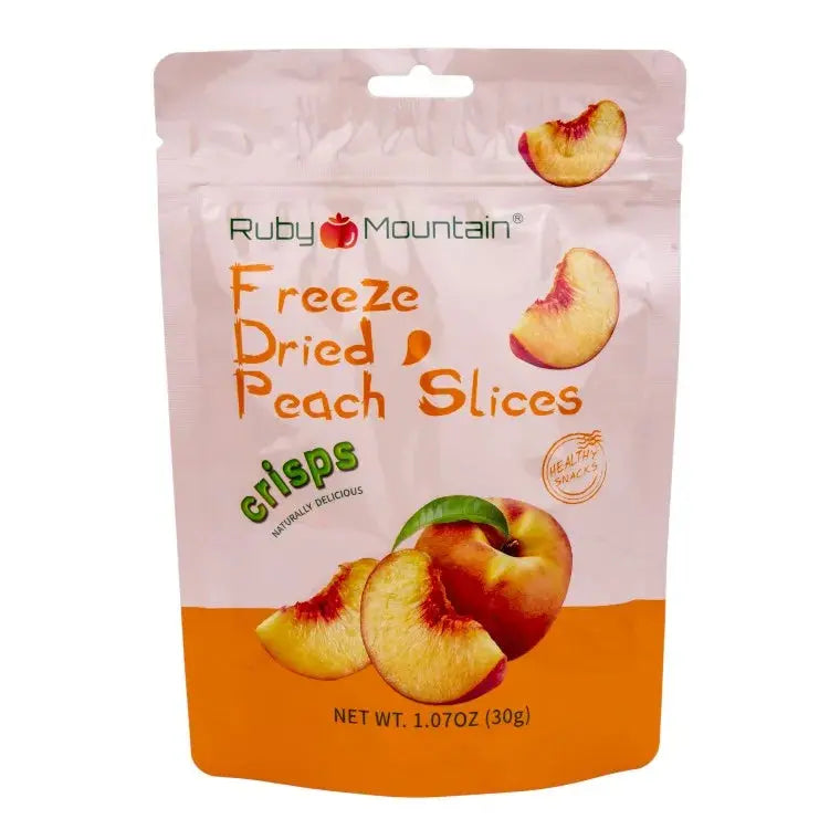 Ruby Mountain Frystorkade persikoskivor 30g