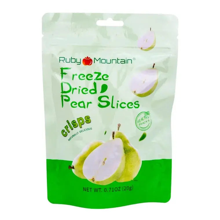 Ruby Mountain Frystorkade päronskivor 20g