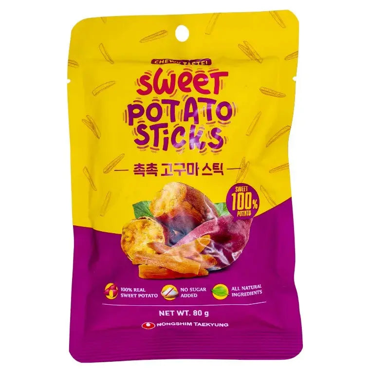 Nongshim Sötpotatissnacks 80g