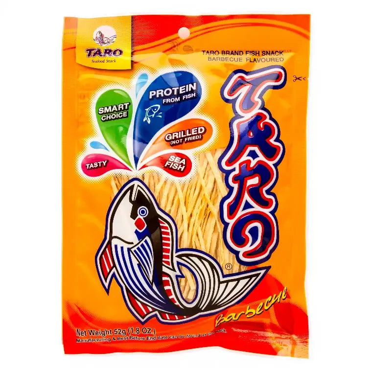 Taro Fiskstrips BBQ-smak 52g