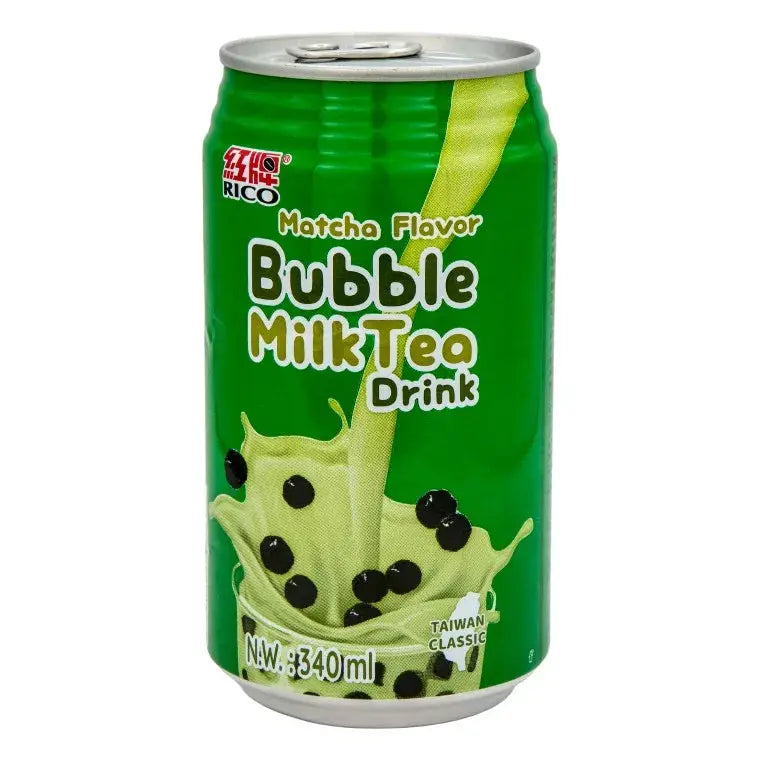 Rico Bubbelmjölkte Matcha 340ml