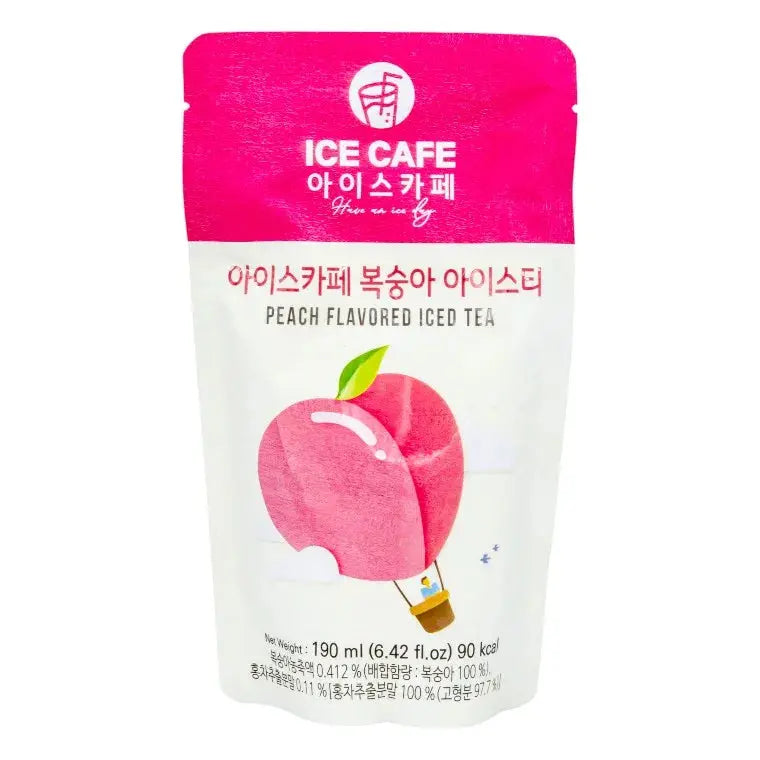 Ice Cafe Iste med persikosmak 190ml
