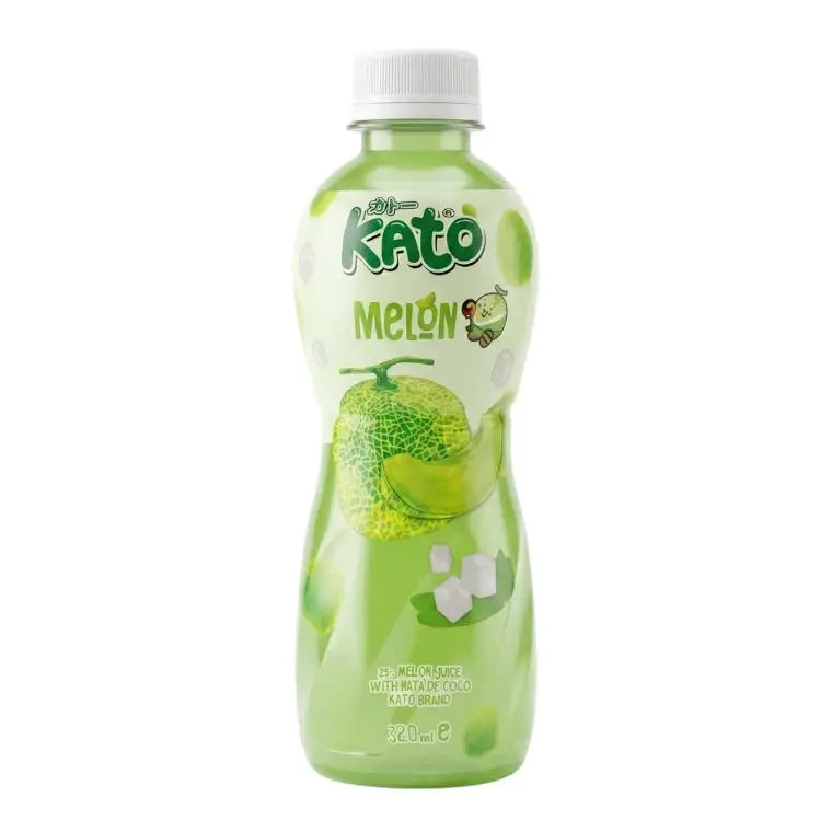Melonjuice med nata de coco Kato