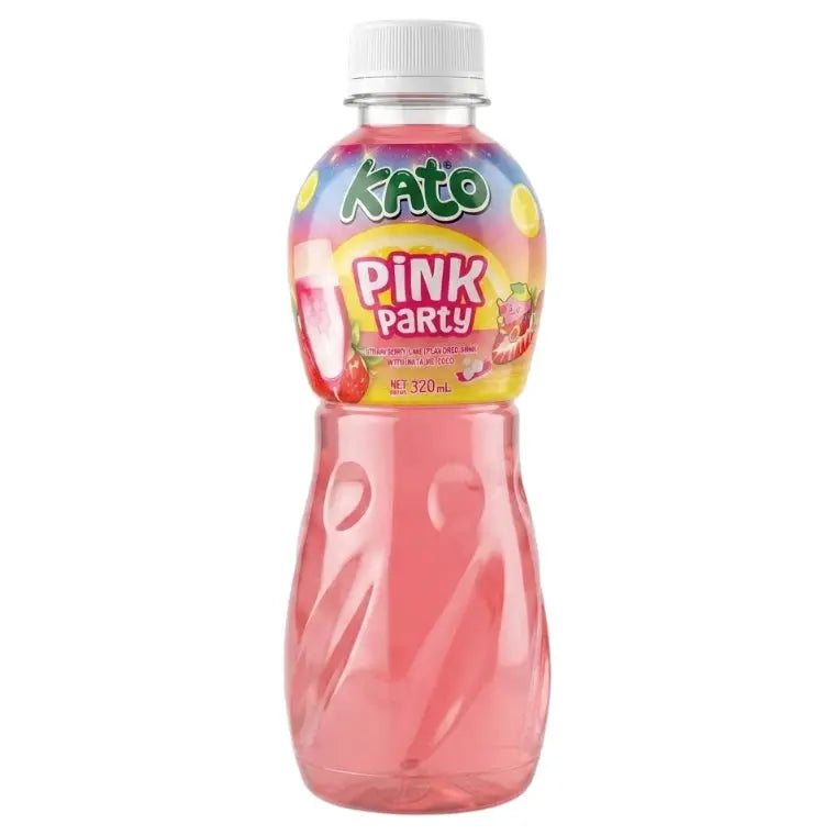 Pink Party dryck med nata de coco Kato