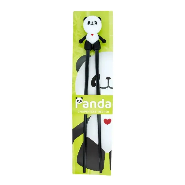 Ätpinnar med träningsstöd - Panda