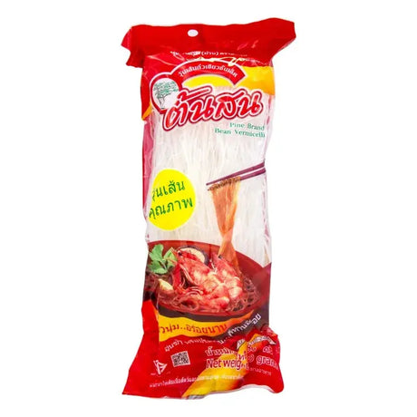 Glasnudlar av mungbönor