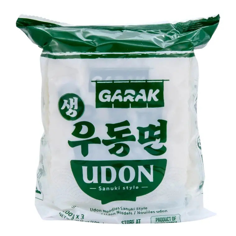 Färska Udonnudlar Garak