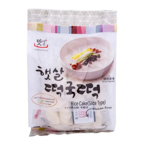 Skivad riskaka (Tteok)