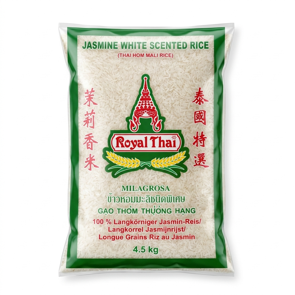 Långkornigt Jasminris (Thai Hom Mali)